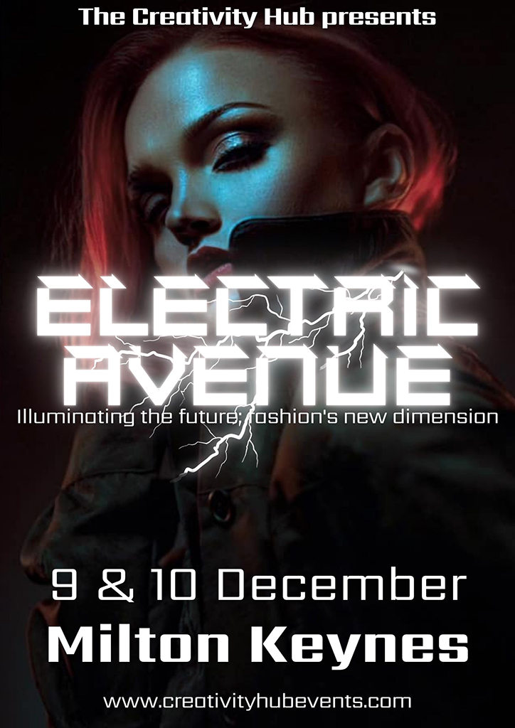 creativity hub electric avenue event poster