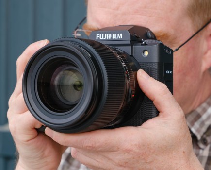 Fujifilm GFX100 II in use