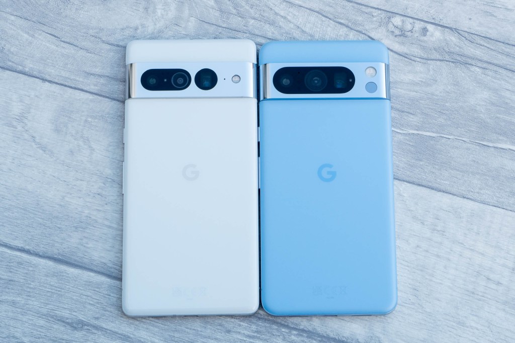 Google Pixel 8 pro ang Google Pixel 7 pro