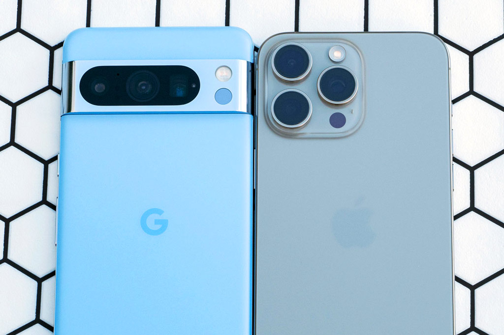 Samsung Galaxy S24 Ultra vs. Apple iPhone 15 Pro Max, Google Pixel