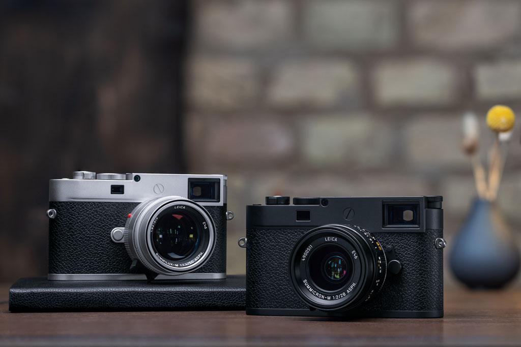 Leica M11-P in silver and black