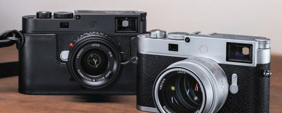 Leica M11-P in black and silver