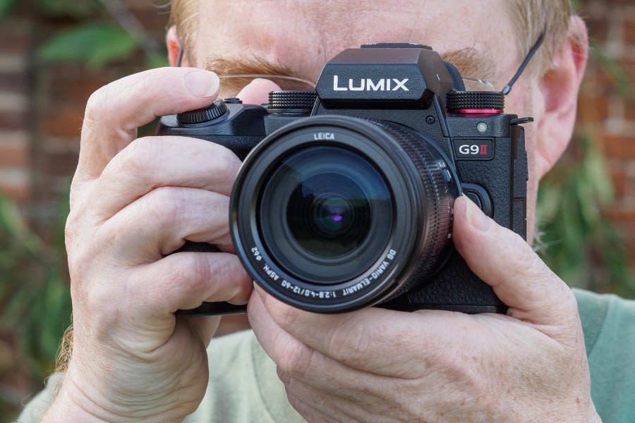 Panasonic Lumix G9 II in use