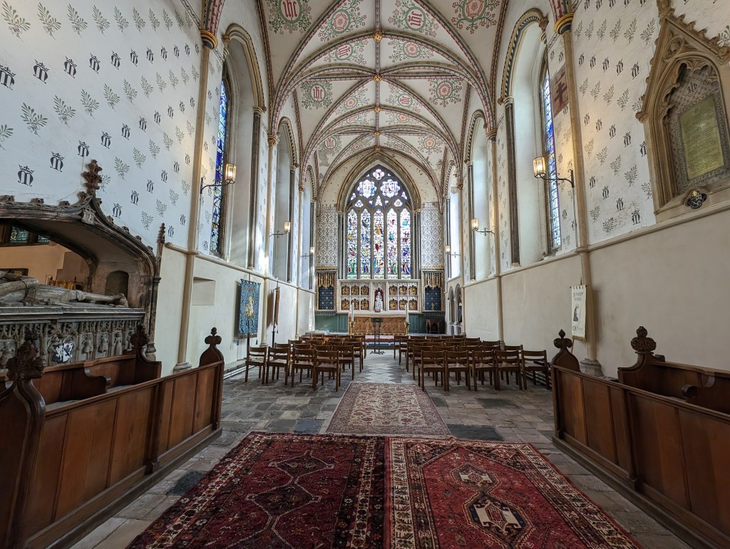 Google Pixel 8 Pro ultra wide lens sample image, church interior