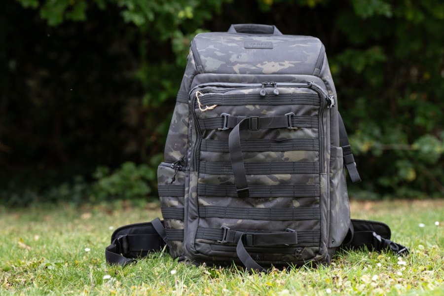 Tenba Axis V2 32L backpack in multicam black