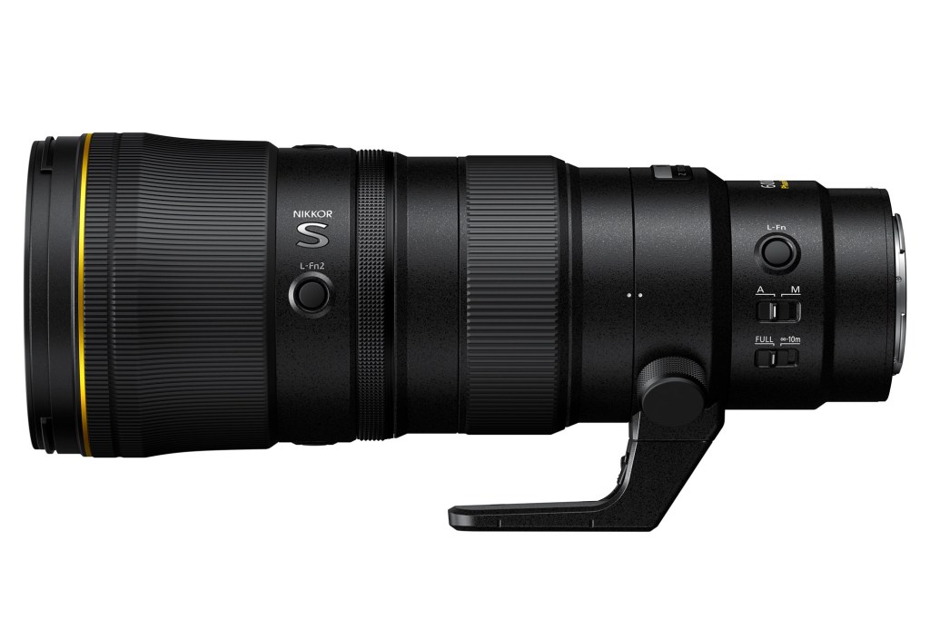 Nikon Nikkor Z 600mm f/6.3 VR S telephoto prime lens