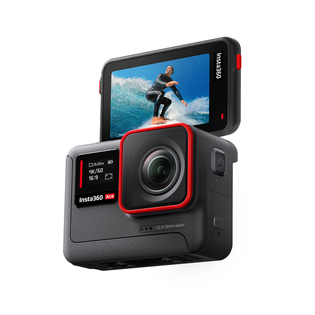  Insta360 Ace Pro - Waterproof Action Camera Co-Engineered with  Leica, Flagship 1/1.3 Sensor and AI Noise Reduction for Unbeatable Image  Quality, 4K120fps, 2.4 Flip Screen & Advanced AI Features. 