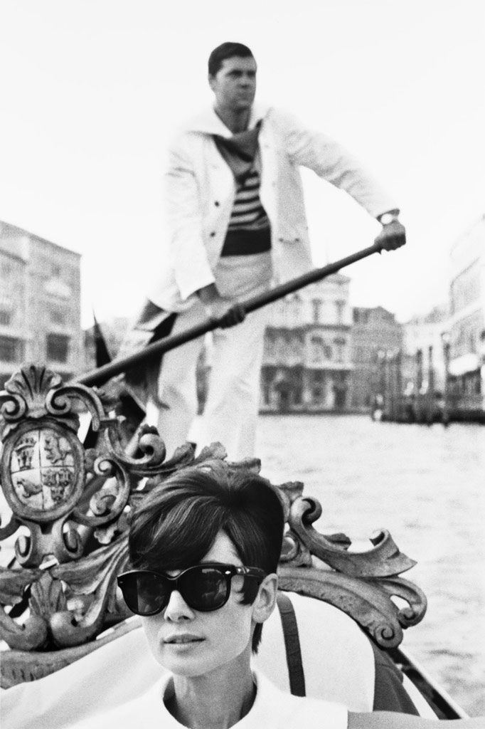Leitz Photographica Auction, Audrey Hepburn in a gondola in Venice