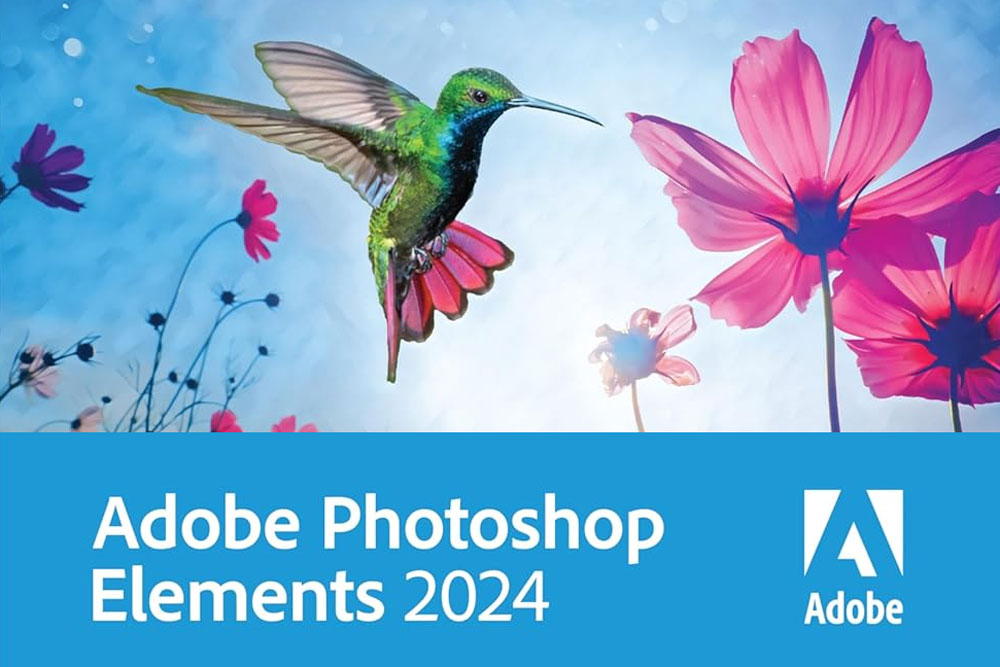 Adobe Photoshop Elements 2024 graphic (composite). Image: Adobe