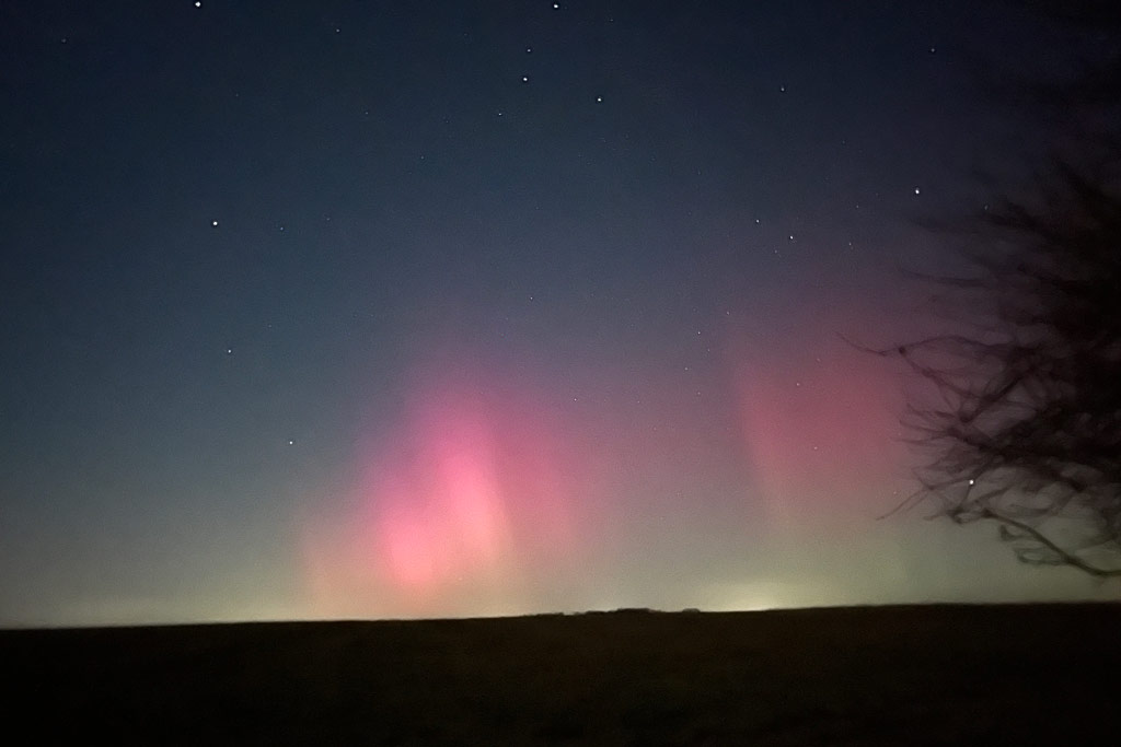 Aurora from South England