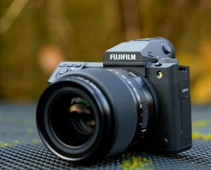 Fujifilm GFX100 II medium format camera.
