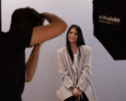 Fujifilm headshot service at Fujifilm House of Photography in Covent Garden, London