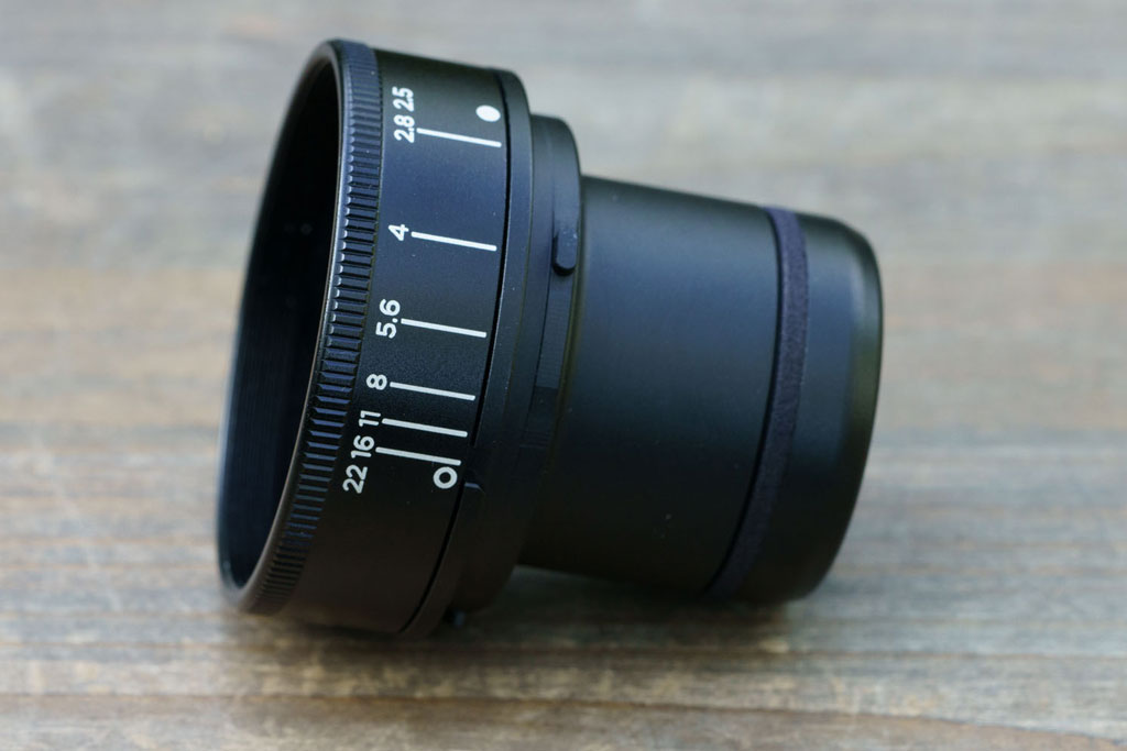 Lensbaby Double Glass II side view