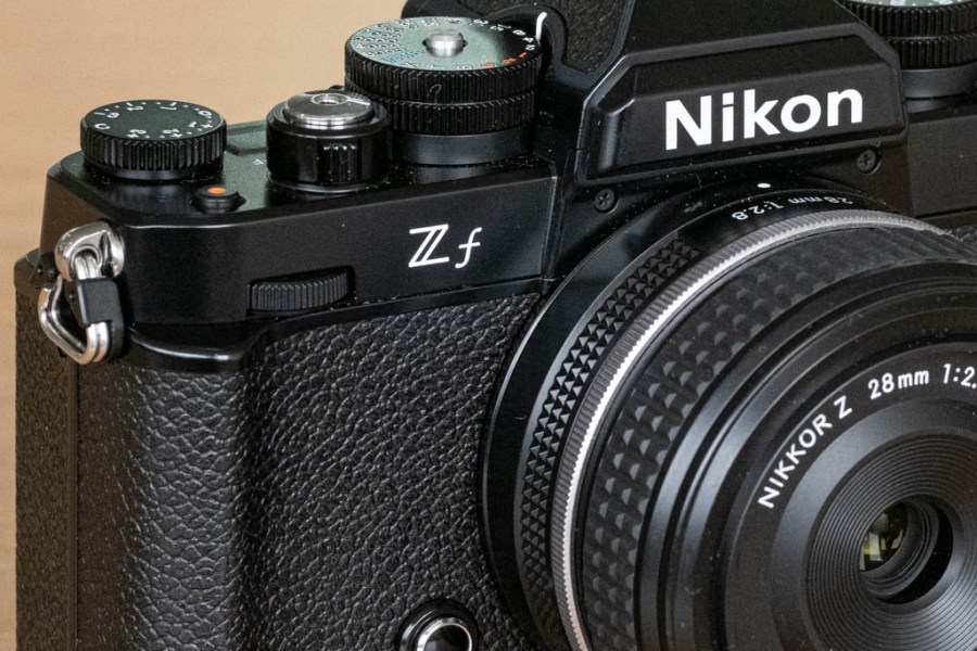 Nikon Zf front control dial
