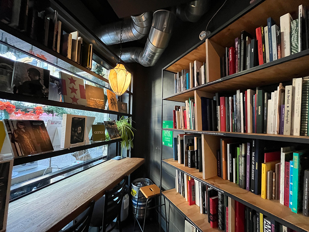 Photo Book Café is a community café, bar, gallery and photobook library. © Photo Book Café