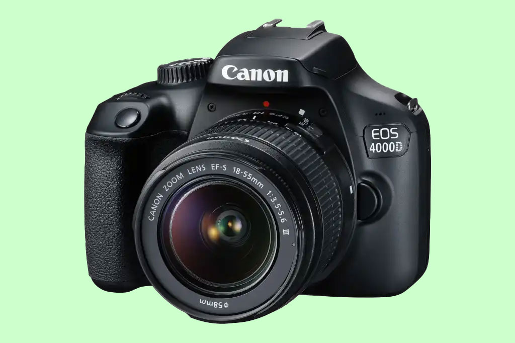 Expert review of the Canon EOS 4000D - Coolblue - anything for a smile