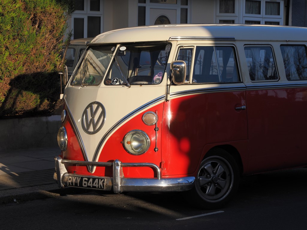 VW bus / campervan. Photo Joshua Waller
