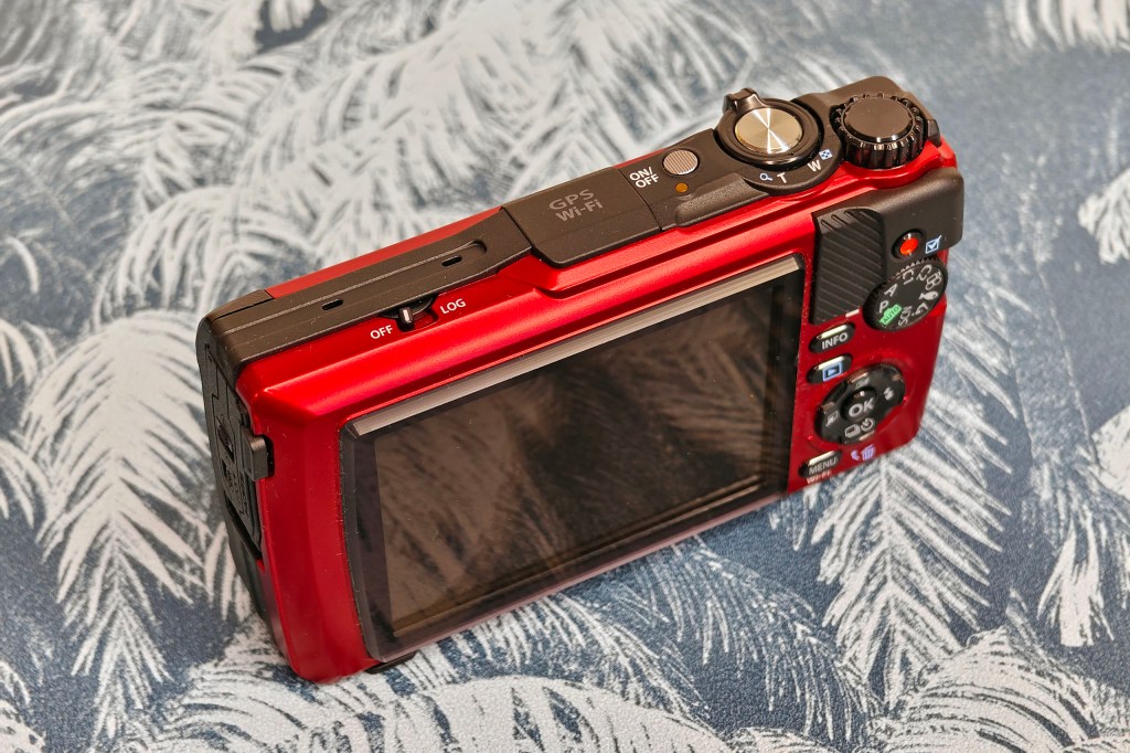 OM System Tough TG-7 in red. Photo JW