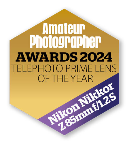 AP Awards 2-24: telephoto prime lens of the year: Nikon Nikkor Z 85mm F/1.2S logo