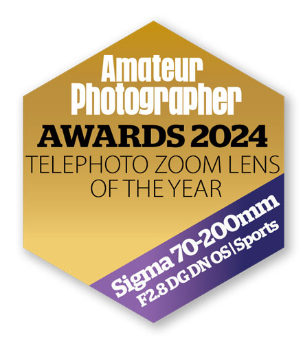 AP Awards 2024:Telephoto zoom lens of the year: Sigma 70-200mm F2.8 DG DN OS | Sport logo