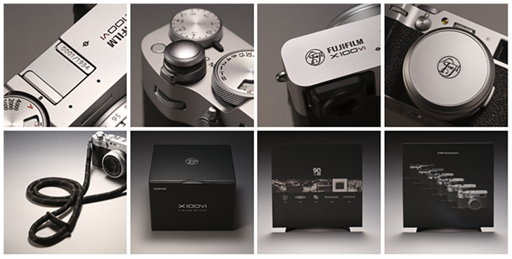 Fujifilm X100VI limited editions features. Image: Fujifilm
