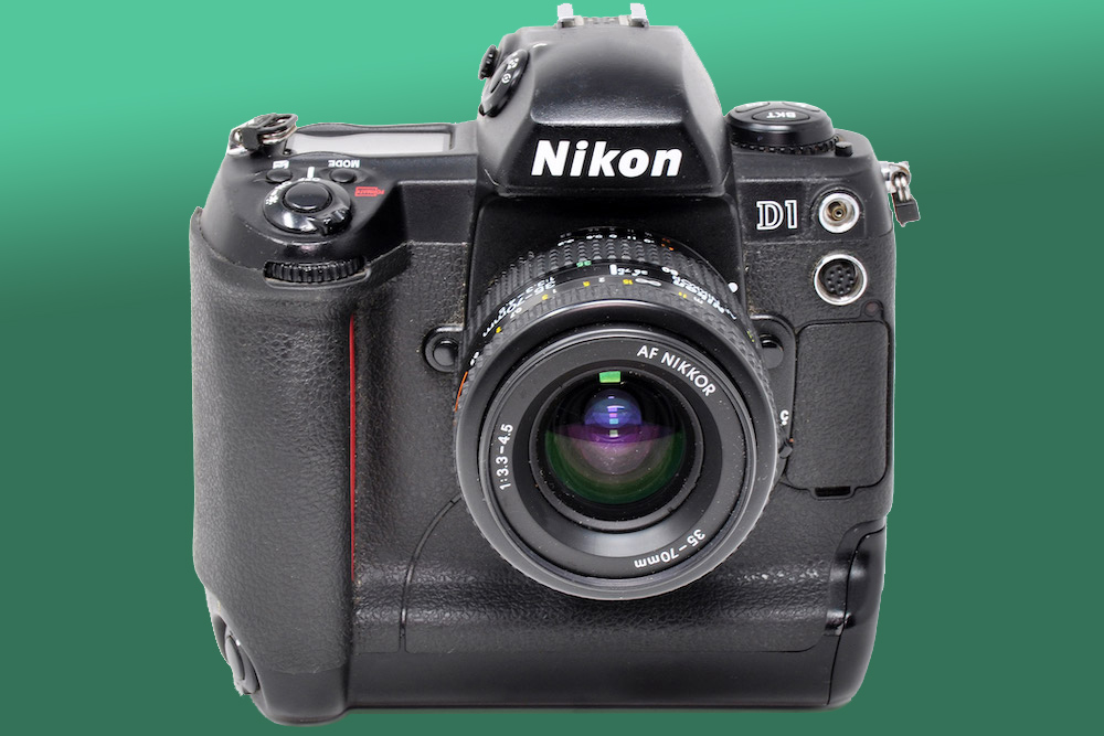 Nikon D1 DSLR. Image: AP