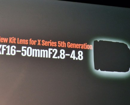 Fujifilm XF 16-50mm F2.8-4.8 lens on roadmap.