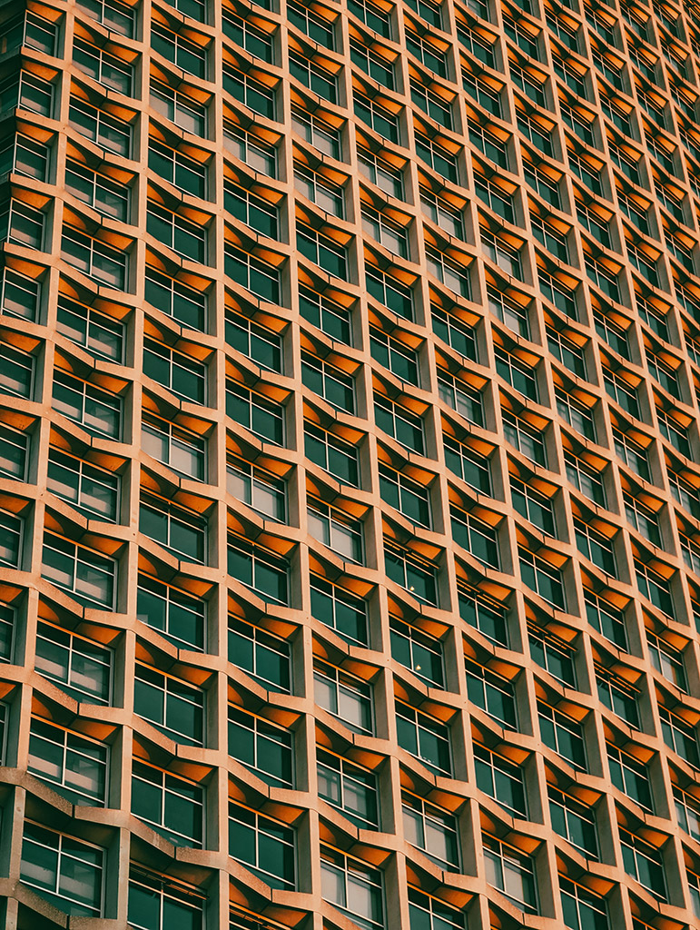 Center Point building on Tottenham Court Road london in afternoon golden light