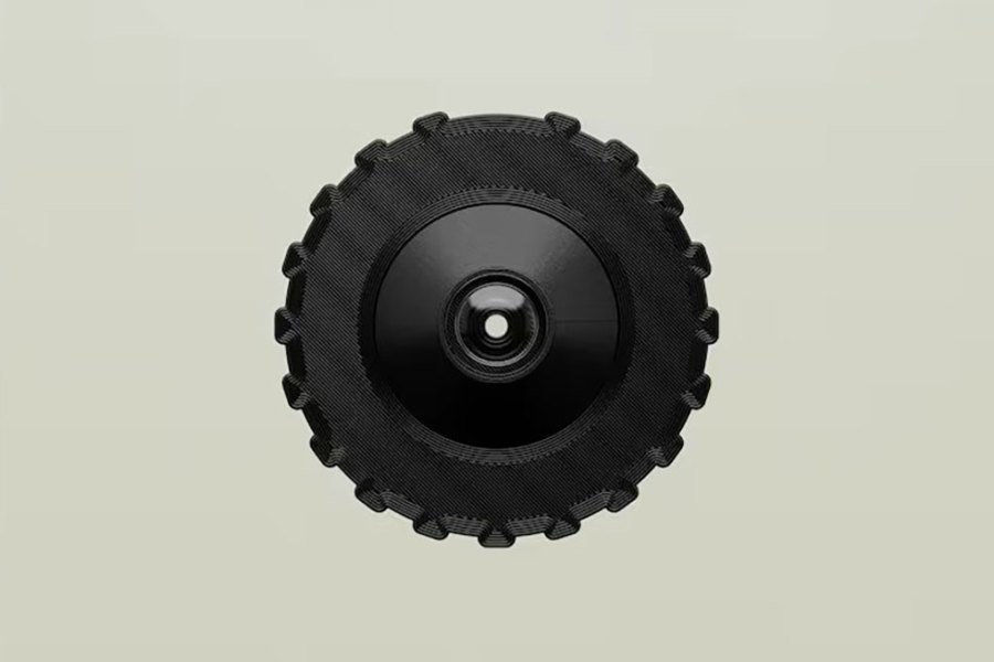 Disposable film camera lens for mirrorless Fujifilm X-Mount