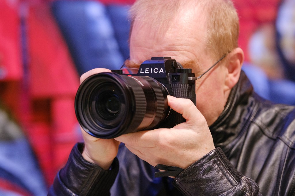 Leica SL3 in use