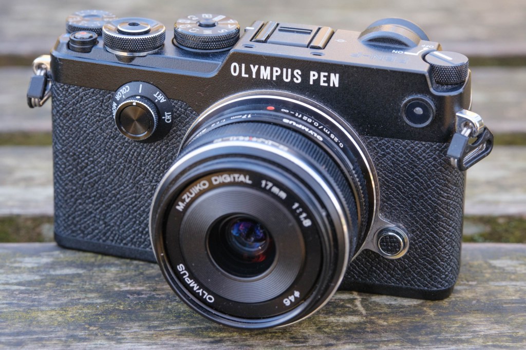 Olympus PEN-F with 17mm f/1.8 lens