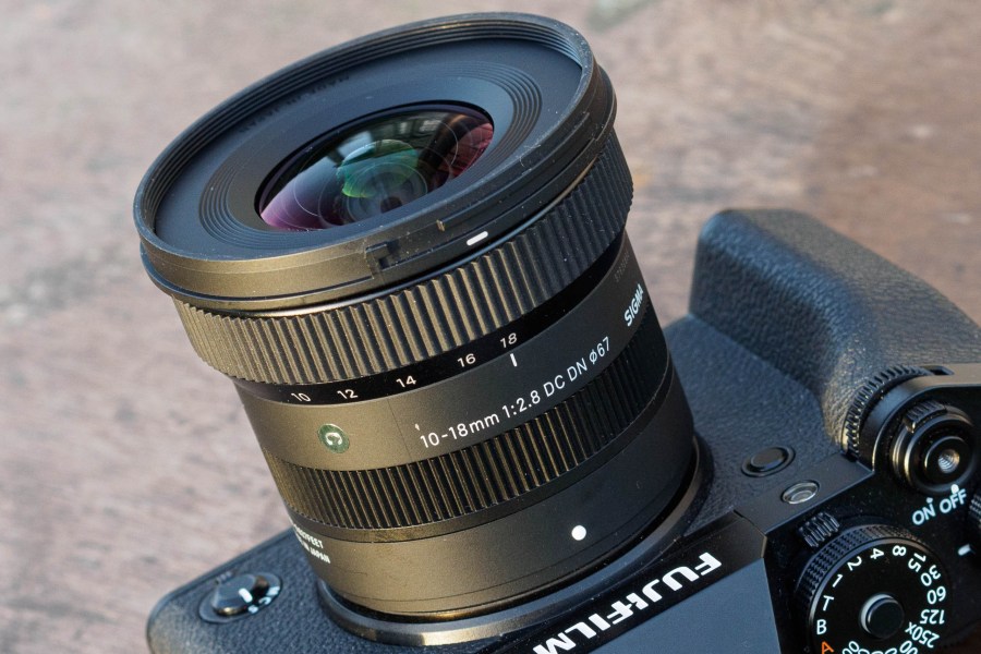 Sigma 10-18mm F2.8 DG DN Contemporary in Fujifilm X mount