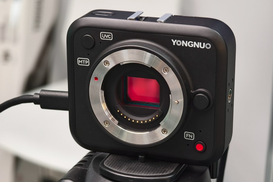 Yongnuo YN433 Micro Four Thirds webcam. Photo JW/AP