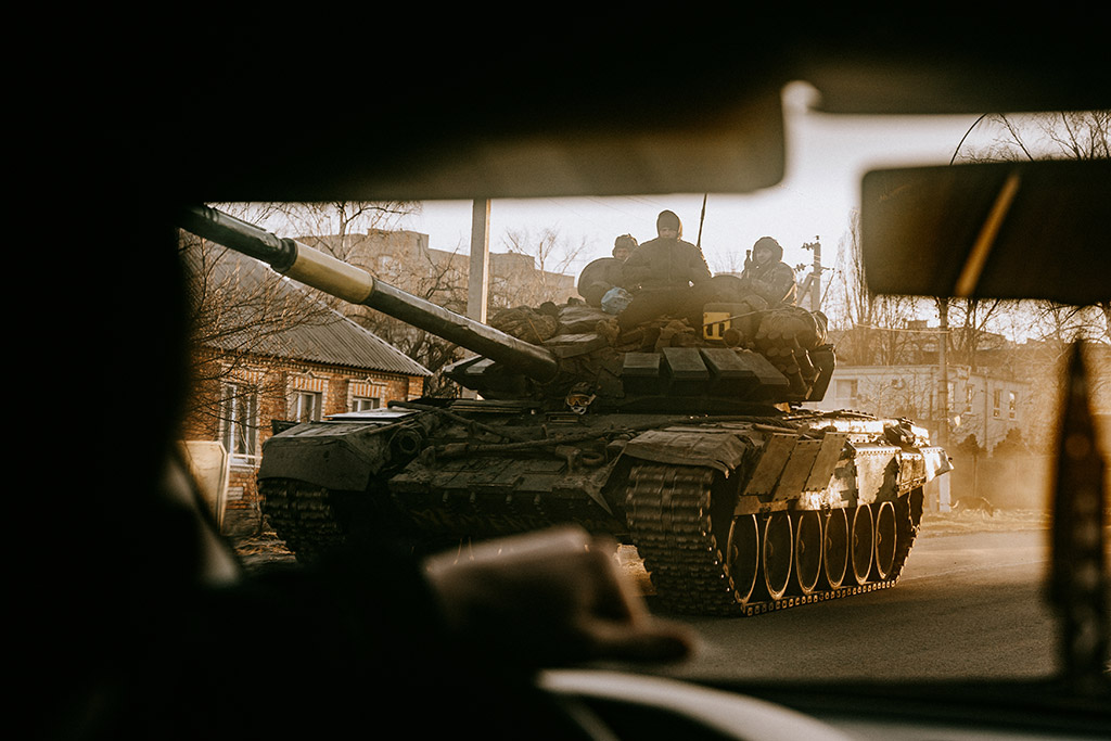 Heavy Armour
Kupyansk, Ukraine,
Dec 2022