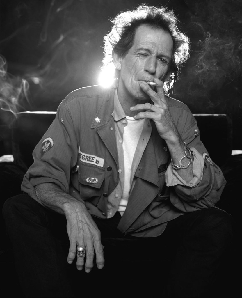 Scarlet Page, The Photography Show, Keith Richards