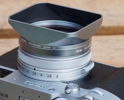 NiSi UV Filter and Lens Hood on the Fujifilm X100VI