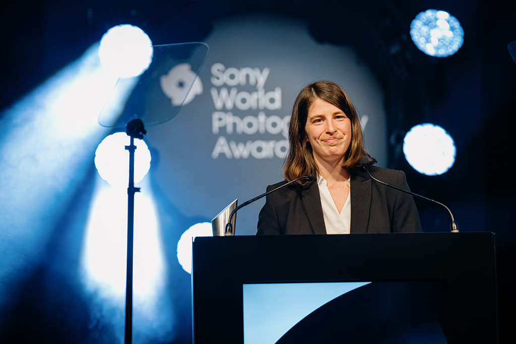 Juliette Pavy at the Sony World Photography Awards 2024