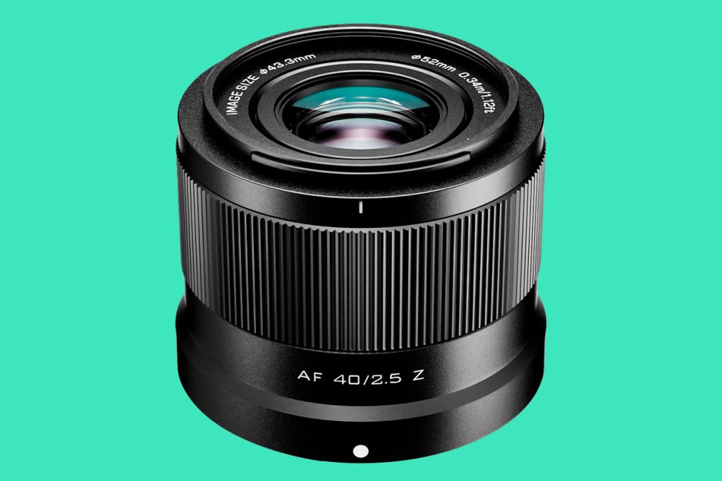 New Viltrox AF 40mm F2.5 Z for Nikon cameras – just $158!