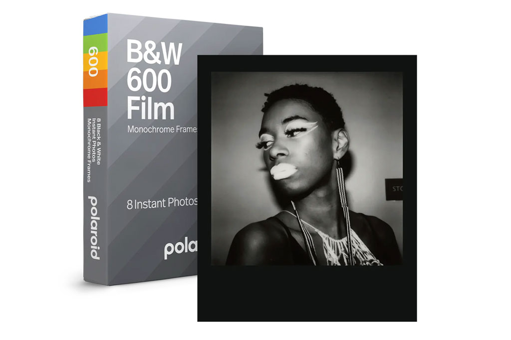 Polaroid upgrades chemistry of its black and white instant film