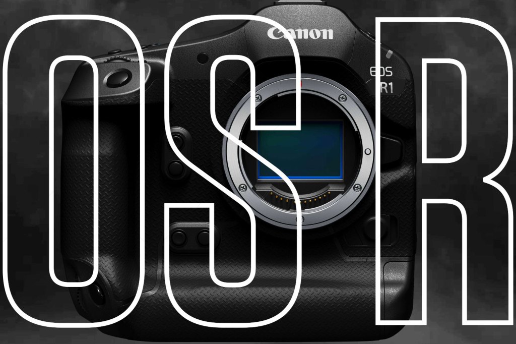 Canon EOS R1 camera detail