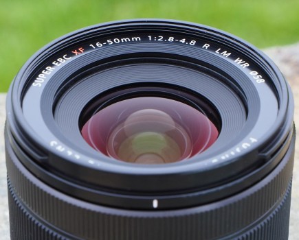 Fujifilm Fujinon 16-50mm f2.8-4.8 R LM WR lens. Photo AP