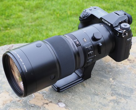 Fujifilm GFX100S II with 500mm F5.6 lens. Photo JW/AP