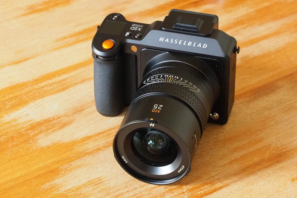 Hasselblad XCD 25mm F2.5 V with X2D 100C