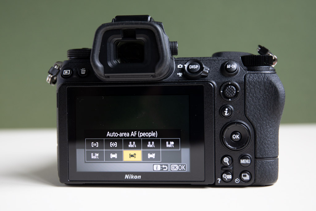 Nikon Z7 II Face AF. Switch to mirrorless