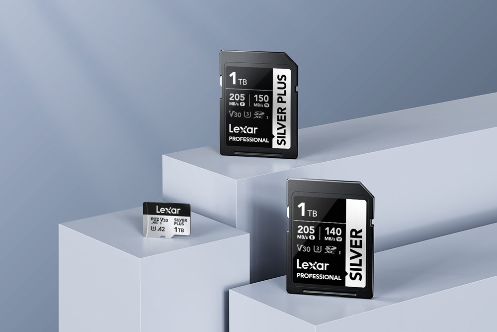 Cheap SD cards with plenty of storage from Lexar