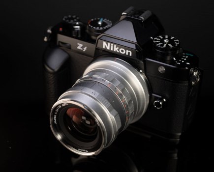Simera lens on Nikon Zf