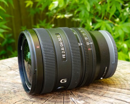 Sony FE 24-50mm F2.8 G lens