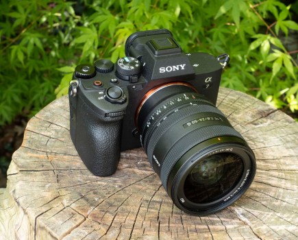 Sony FE 24-50mm F2.8 G lens mounted on Sony A7IV