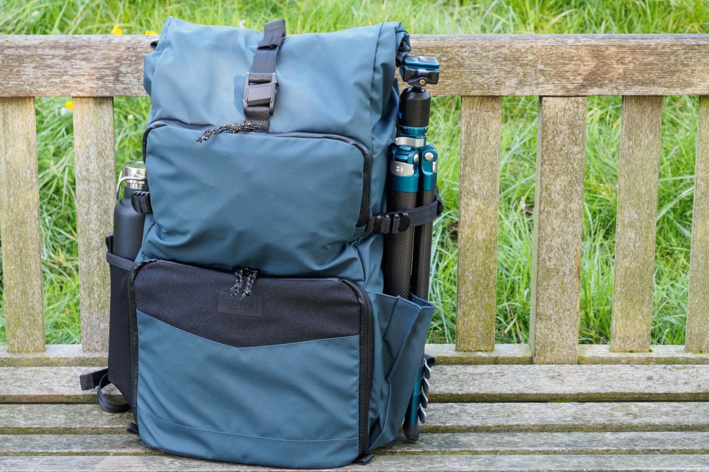 Tenba DNA Messenger 16 DSLR backpack in blue