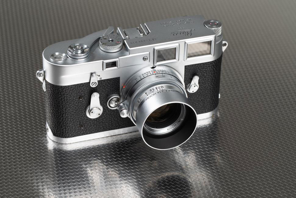 Thypoch Eureka 50mm F2 mounted on a Leica camera.